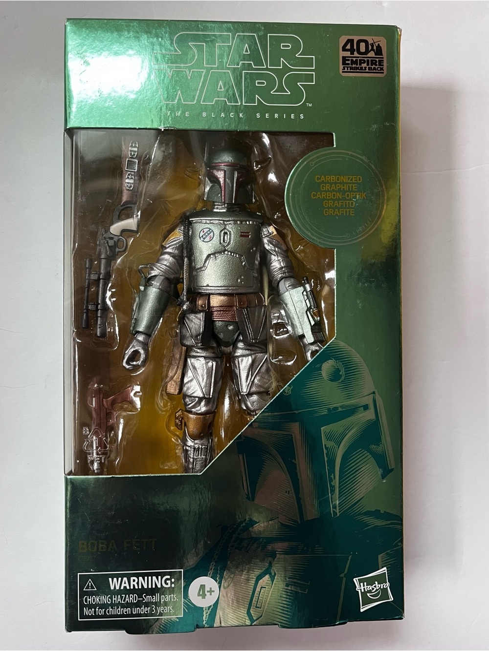 Star Wars Black Series Boba Fett Carbonized E9927